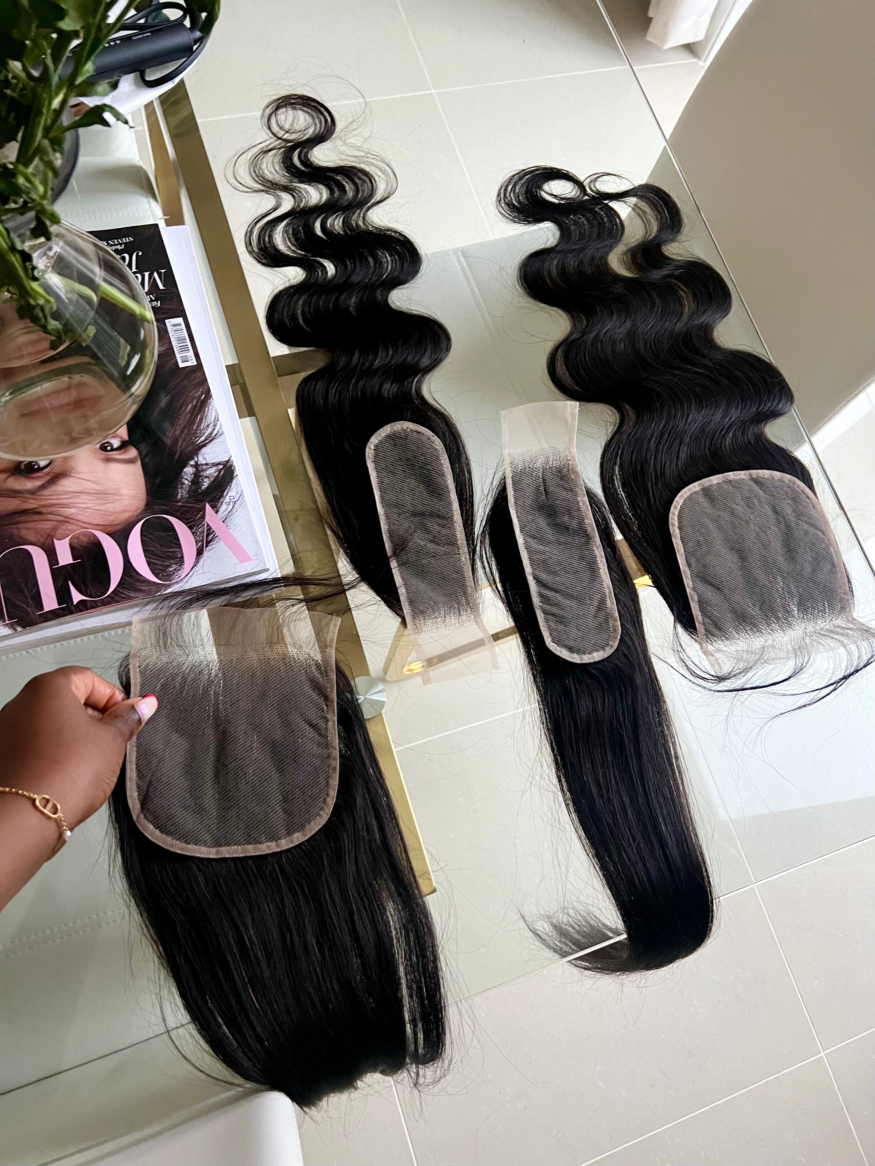 Ready To Ship: XO Bodywave Closure - 2x6