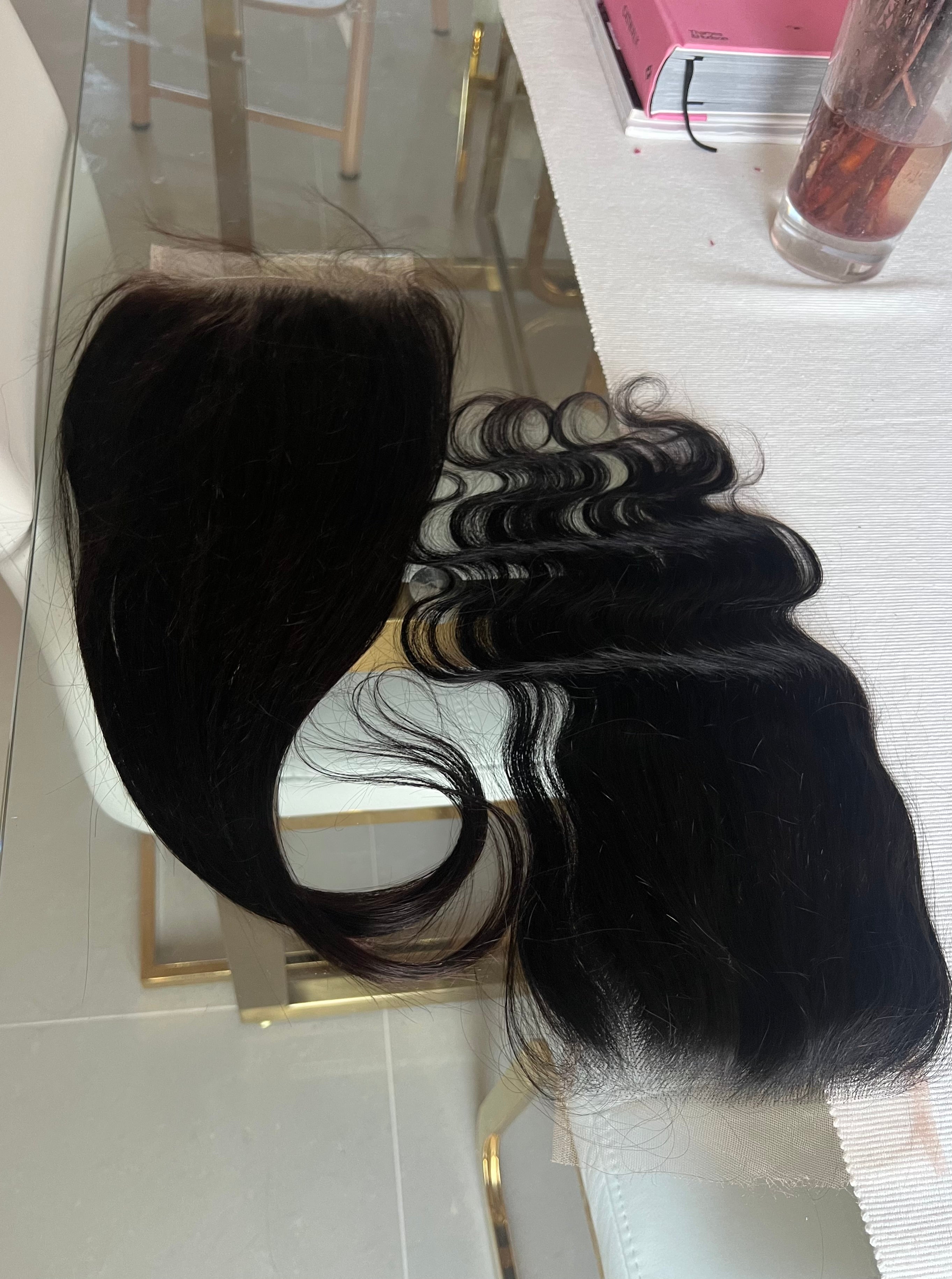 Ready To Ship: XO Straight Closure - 6x6 (HD Lace)