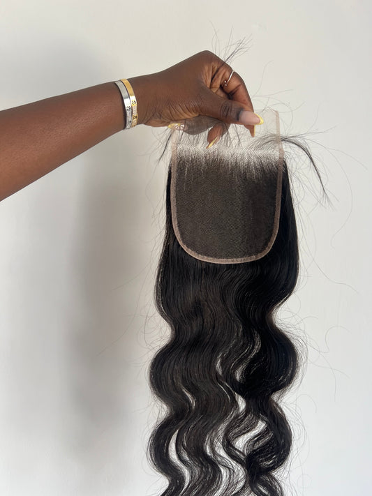 Ready To Ship: XO Bodywave Closure - 5x5 (HD Lace)