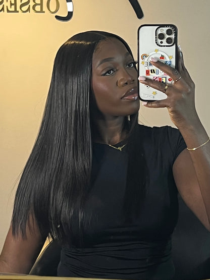 XO Straight Wig (Double Drawn) - 6x6 Closure