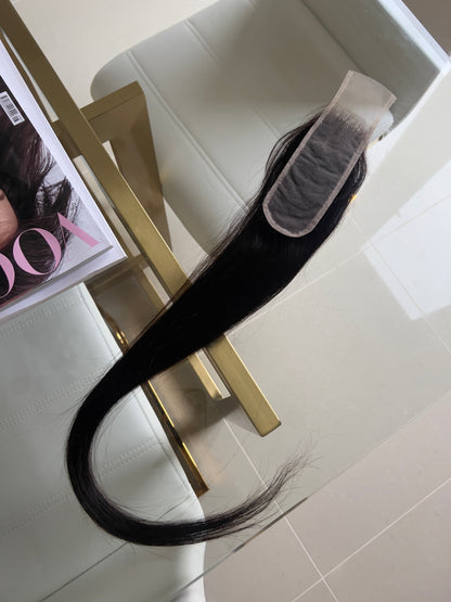 XO Straight Closure - 2x6
