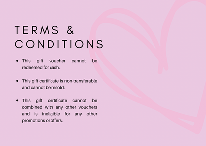 XO Hair Gift Voucher