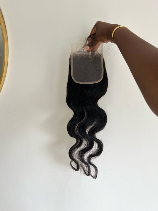 XO Bodywave Closure - 4x4